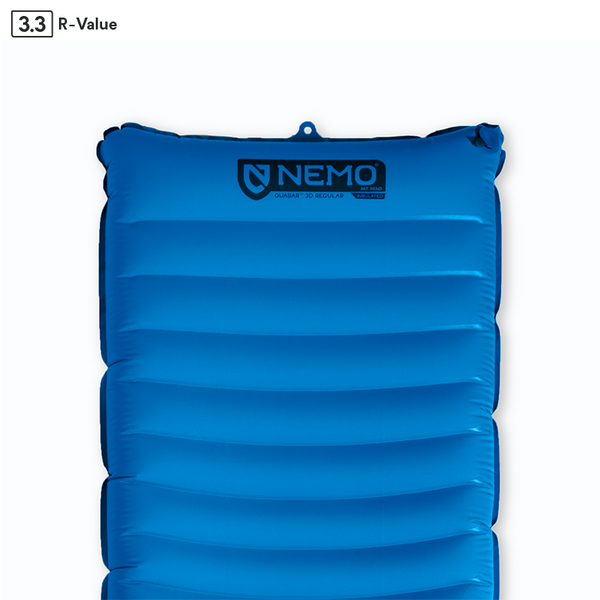 Quasar™ 3D Body-Mapped Insulated Lightweight Camping Sleeping Pad